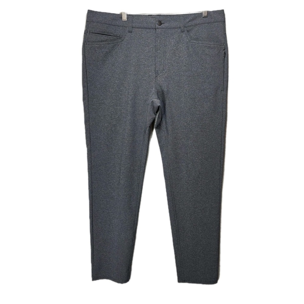iFit Reaction Commuter Pants Mens 38 Performance Reflective Pockets Dark‎ Gray